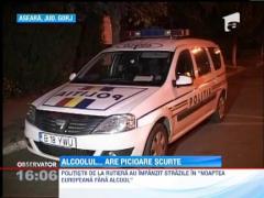 Noaptea europeana fara alcool, marcata de politisti prin razii