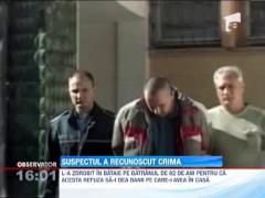 Barbatul retinut ieri de politistii brasoveni in cazul uciderii fostului director CFR si-a recunoscut fapta