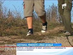 Arges: Elev injunghiat in apropierea unei scoli