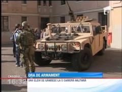 Garnizoana Targu Mures a mers prin licee sa le arate elevilor ce inseamna sa servesti patria