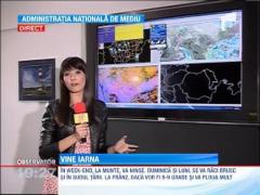 Weekend cu frig si zapada