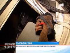 Camion lovit de tren, in Harghita! Soferul si un copil de 9 ani au murit