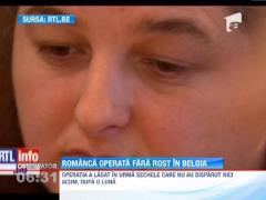 O romanca stabilita la Bruxelles, victima unei grave erori medicale