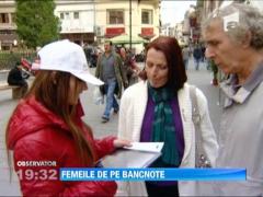 Femei pe bancnote romanesti