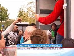 Sarbatoarea Sarificilui din religia musulmana, serbata intr-un parc din Capitala