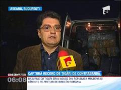 Captura record de tigari de contrabanda