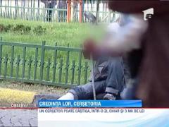 Marinimia credinciosilor, sursa de profit pentru cersetori