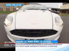 Masina lui James Bond, scoasa la licitatie