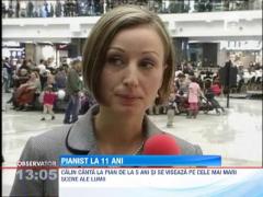 Pianist de exceptie la 11 ani