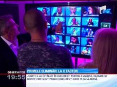 Primele eliminari la X Factor