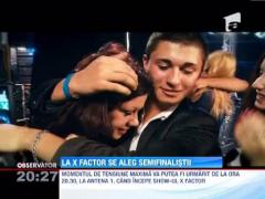La X Factor se aleg semifinalistii