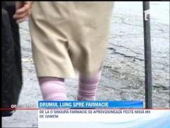 In zonele rurale, farmaciile sunt o raritate