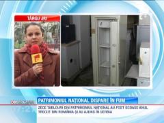 Patrimoniul National al Romaniei dispare incet, incet, in nori de fum