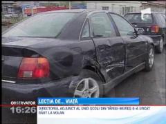 Director adjunct, beat crita la volan