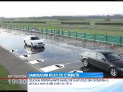 UPDATE / De la 1 noiembrie, anvelopele vor avea etichete similare electrocasnicelor