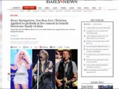 Concert caritabil pentru victimele uraganului Sandy