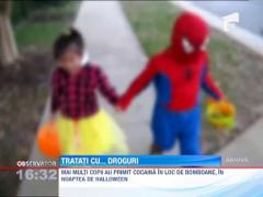 Mai multi copii din Anglia au primit cocaina in loc de bomboane, in noaptea de Halloween