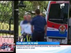 Accident feroviar la Melbourne: doi morti si cel putin 8 raniti