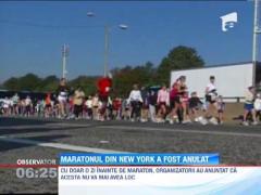 Maratonul din New York, anulat pentru prima oara in ultimii 40 de ani