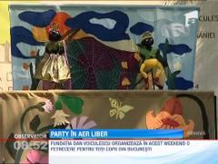 Fundatia Dan Voiculescu le-a pregatit celor mici un program special in Oraselul Copiilor