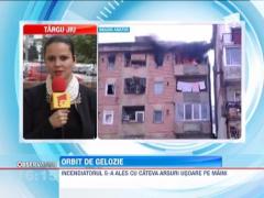 Hunedoara: Un barbat orbit de gelolzie si-a incendiat locuinta