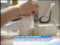 Casa Nationala a Asigurarilor de Sanatate pierde zeci de milioane de euro