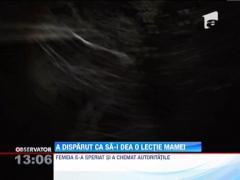 O fata de 12 ani a disparut ca sa-i dea o lectie mamei