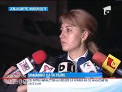 Hoti prinsi ca in filmele de actiune de politistii bucuresteni
