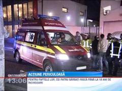 Accident dupa o urmarire ca-n filme pe strazile din Capitala
