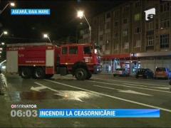 Incendiu la ceasornicarie