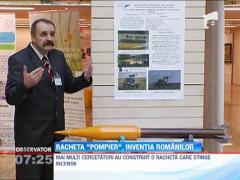 Racheta pentru incendii, manusa medic si taietorul de gheata, inventii romanesti