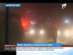 20 de raniti, inainte de concertul formatiei Linkin Park din Africa de Sud