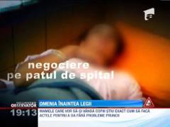 Campanie Observator: Negocierile pentru bebelusii nenascuti se fac chiar pe patul de spital