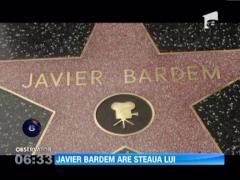 Javier Bardem are o stea pe Bulevardul Gloriei de la Hollywood