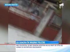 Seful de post dintr-o comuna din Mehedinti, acuzat ca foloseste masina de serviciu pe post de taxi pentru soacra