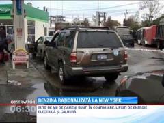 Benzina rationalizata la New York