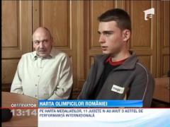 Harta elevilor olimpici ai Romaniei