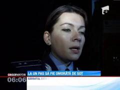 La un pas sa fie omorata de sot