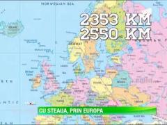 Steaua este globetrotter! Face 5500 de kilometri in cinci zile!