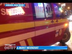 A fost aruncat de pe trotuar in vitrina unui magazin, de o masina scapata de sub control