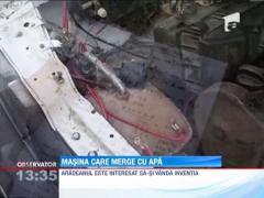 Un pensionar aradean si-a construit propria masina hibrid