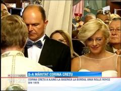 Nunta de cinci stele in PSD! Corina Cretu s-a casatorit