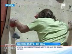 Cea mai mare sala de escalada din tara