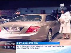 Nunta de cinci stele in PSD! Corina Cretu s-a casatorit