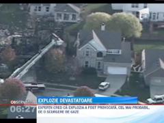 Un cartier din orasul american Indianapolis, zguduit de o explozie puternica. Doi morti si 31 de case avariate
