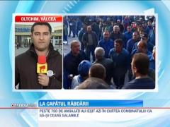 UPDATE! Proteste la Oltchim. Cinci angajati au intrat in greva foamei