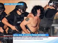 Seful Dias Constanta, care a pozat gol in sala de antrenament, a ajuns in presa britanica