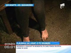 Drama pentru o batrana din Maramures. La o saptamana dupa ce i-a murit sotul, casa i-a fost mistuita de flacari