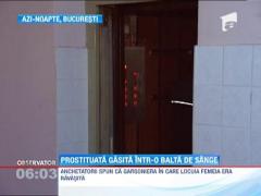 O prostituata din Capitala, gasita moarta intr-o garsoniera