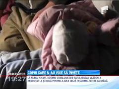 Un cioban din Iasi le interzice copiilor sai sa mearga la scoala